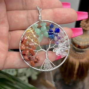 NEW! Tree Of Life Colorful Necklace❤️